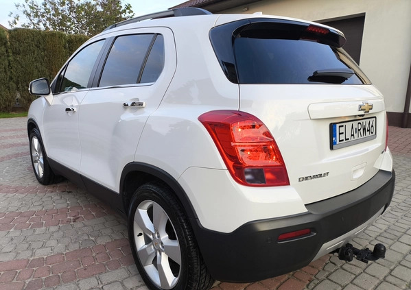 Chevrolet Trax cena 35900 przebieg: 182340, rok produkcji 2013 z Końskie małe 781